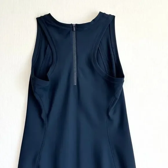 ATHLETA Stellar En Route Navy Blue Scuba Dress Women's Size XS - Picture 6 of 12